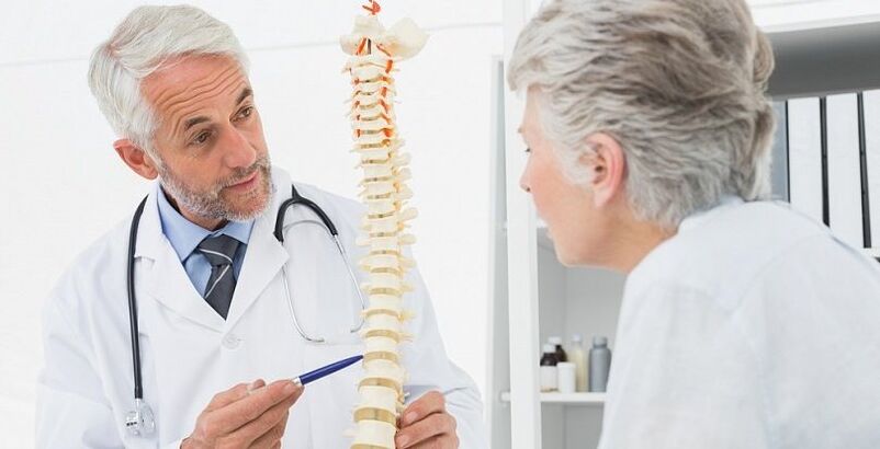 Odwołać się do specjalisty o oznakach osteochondrozy